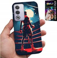 ETUI DO OPPO A80 5G - BOKS SPORTY WALKI BOKSERZY WZORY + FOLIA
