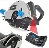 ELEKTRYCZNA BRUZDOWNICA DO BETONU +WALIZKA +TARCZE