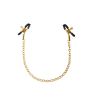 zaciski na sutki fetish fantasy chain nipple clamps pipedream
