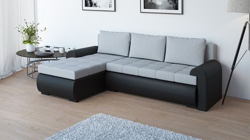 Narożnik Dawid sofa rogówka rozkładana z pojemnikiem funkcja spania na Arena.pl