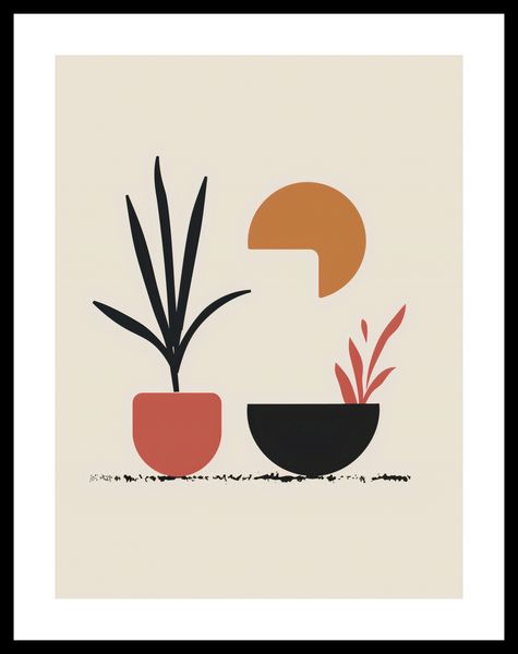 Plakat 60x80cm Domowy Ogród zdjęcie 3