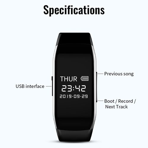 ZEGAREK Z FUNKCJĄ NAGRYWANIA REDUKCJĄ SZUMÓW 4G na Arena.pl