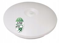 Plafon lampa LED IP44 12W z czujnikiem ruchu PIR