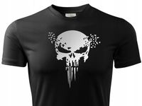 Koszulka termoaktywna z nadrukiem PUNISHER CZACHA