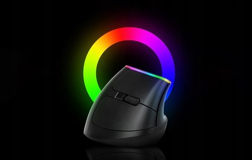 BEZPRZEWODOWA MYSZ PIONOWA DELUX M618DB BLUETOOTH 2.4G 4000DPI RGB na Arena.pl
