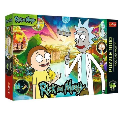 PUZZLE 1000 PremPlus Rick i Morty 10838 na Arena.pl