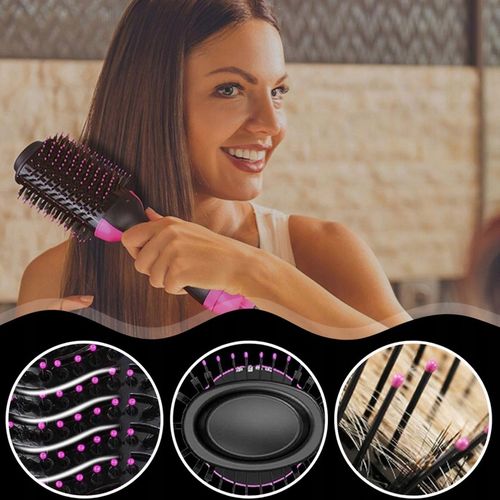 SZCZOTKA SUSZARKA 4W1 WŁOSÓW PROSTOWNICA LOKÓWKA Duża Moc 1000W Szybka na Arena.pl