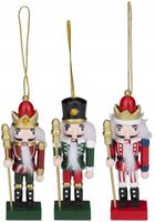 Zawieszka dziadek do orzechów 4x3x11cm kpl.3szt