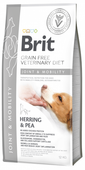 brit grain free veterinary diet dog joint & mobility śledż z groszkiem 12kg