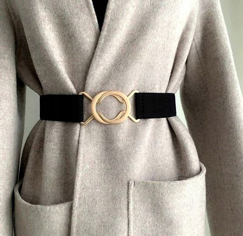 Damski Modny Elastyczny Pasek Do Sukienki Guma na Arena.pl