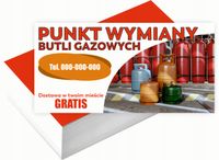 Wizytówki firmowe Foliowane 1000szt wiele wzorów PUNKT WYMIANY BUTLI