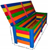 Skrzynia ogrodowa - 150 cm