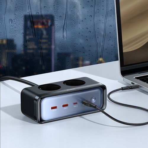 MCDODO Ładowarka Sieciowa GAN TYP C 6x USB-C 70W Czarna, Quick Charge na Arena.pl