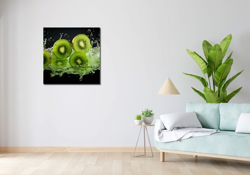 Obraz 70x70cm Energia Kiwi zdjęcie 2