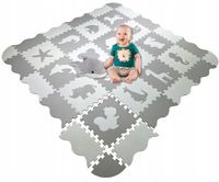 Mata Puzzle Piankowe Edukacyjna Duża Gruba 36szt