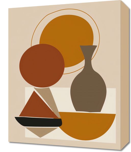 Obraz 40x50cm Geometryczna Utrata zdjęcie 1
