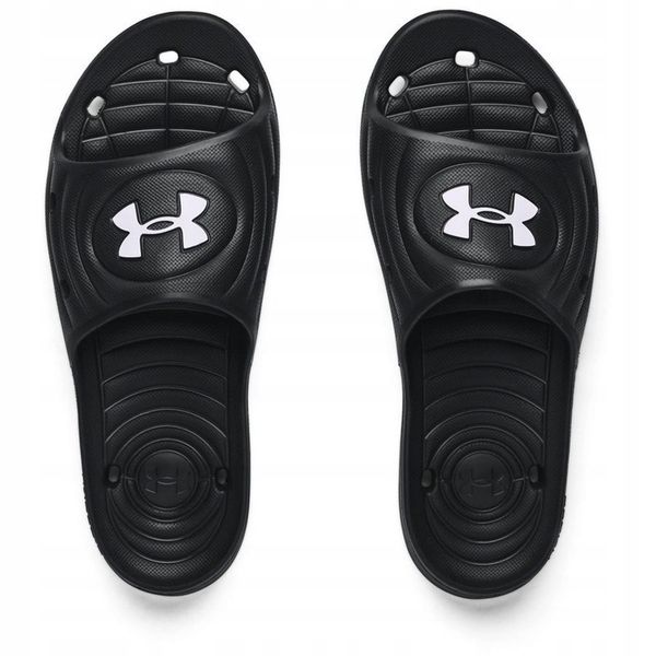 Klapki UNDER ARMOUR Męskie Locker IV SLIDES Sportowe Na plażę basen r 41 zdjęcie 1