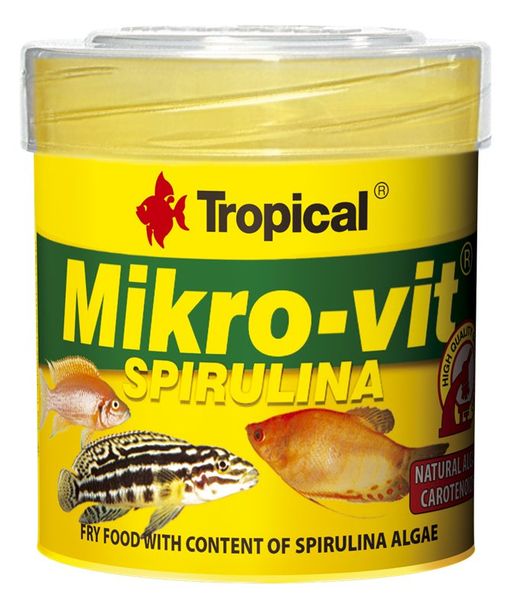 TROPICAL MIKROVIT SPIRULINA 50ML/32G zdjęcie 1