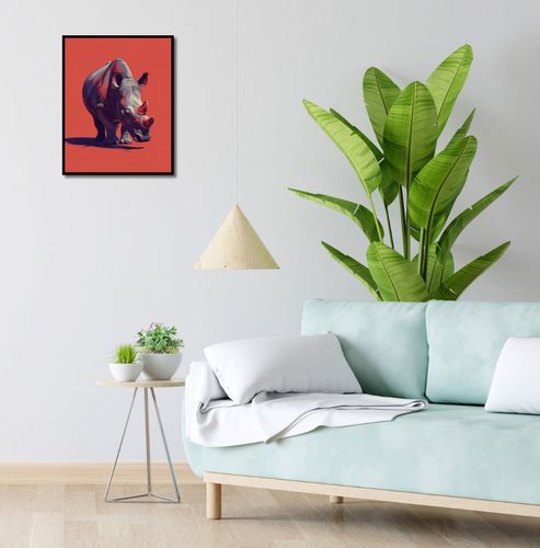 Plakat 40x50cm Marszujący Gigant na Arena.pl