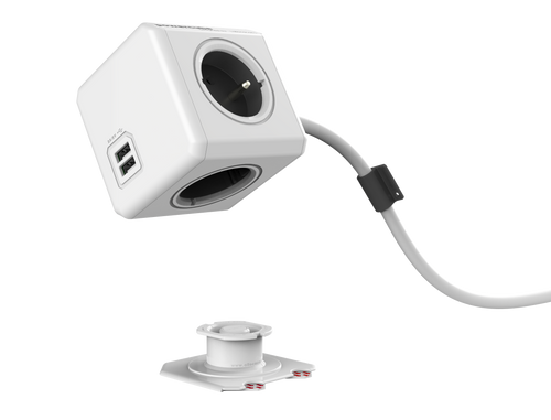 Listwa zasilająca allocacoc PowerCube Extended USB 3 m, 4x230 V + 2x USB 2,1 A max na Arena.pl