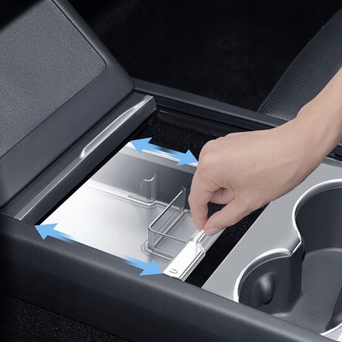 Zestaw 2 organizery do konsoli centralnej do Tesli Model 3 2024 na Arena.pl