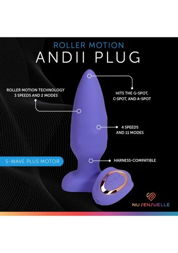Andii Roller Motion Plug Violet na Arena.pl