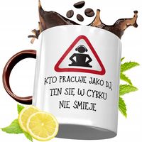 Kubek Bordowy Dla Dja Na Urodziny Prezent Z Nadrukiem Ze Zdjęciem
