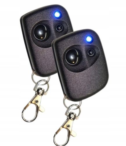 2x PILOT DO BRAMY FIX 2 KANAŁY 433MHZ DIODA BATERIA W ZESTAWIE ZAMIENNIK na Arena.pl