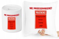 Dla Magazyniera Zestaw Poduszka + Skarbonka Z Nadrukiem Ze Zdjęciem