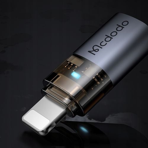 mcdodo adapter przejściówka usb-c usb typ c do lightning iphone 13 14 led na Arena.pl