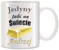 Kubek prezent na Andrzejki dla Andrzeja z nadrukiem
