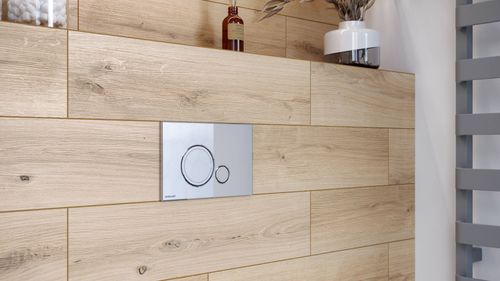 Ringo przycisk spłukujący do stelaża podtynkowego WC Shiro 2.0, chrom na Arena.pl