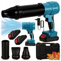 DMUCHAWA DO LIŚCI Real Garden Akumulatorowa 400W 2x Akumulator Walizka