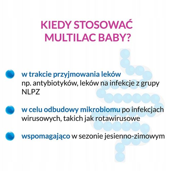MULTILAC BABY synbiotyk dla dzieci krople 5ml zdjęcie 4