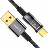 SZYBKI PRZEWÓD KABEL BASEUS EXPLORER USB/USB-C 100W 1M SZYBKIE ŁADOWANIE