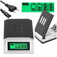 SZYBKA ŁADOWARKA DO AKUMULATORKÓW BATERII PALUSZKÓW AA i AAA AUTOMATYCZNA