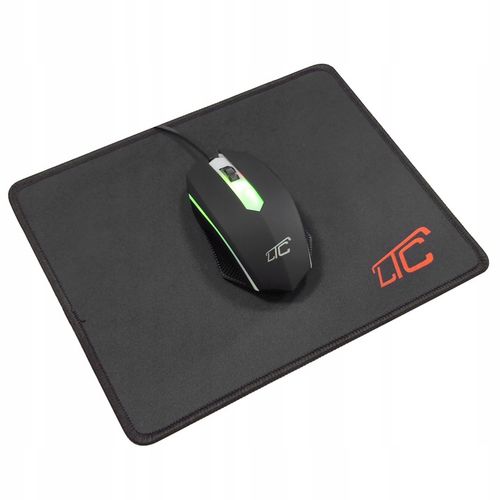 KLAWIATURA MYSZKA PODKŁADKA MIKROFON SŁUCHAWKI ZESTAW GAMINGOWY 4W1 PREZENT na Arena.pl