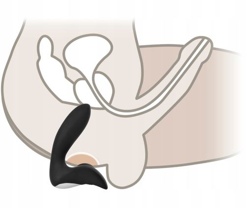 WIBRUJĄCY MASAŻER PROSTATY SEX WIBRATOR MĘSKI DO ANUSA 12 FUNKCJI Z PILOTEM na Arena.pl