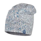 Broel Rafaela czapka dla dziewczynki wiskoza szary-jeans 52-54