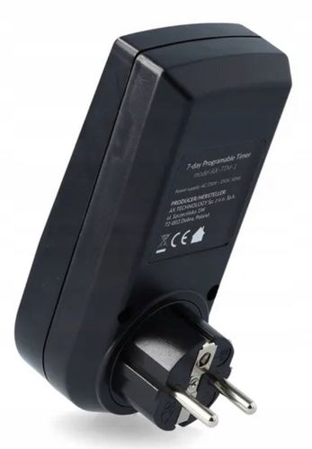 PROGRAMATOR CZASOWY WŁĄCZNIK WYŁĄCZNIK LCD CYFROWY HARMONOGRAM 7 DNI 10 UST na Arena.pl