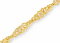 Złoty łańcuszek pełny singapur Próby 585 gr. 0.72 45 cm