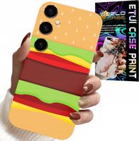 ETUI DO SAMSUNG GALAXY S24 FE - CASE BURGER CHEESEBURGER OBUDOWA PREZENT