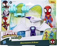 SPIDEY I SUPER KUMPLE ZESTAW FIGUREK SPIDEY I DINOZAUR GHOSTASAURUS DODATKI