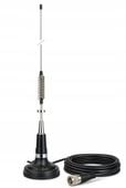 Antena CB Delta West Magnetyczna 70 cm Magnes 78 mm Kabel 4 m 150W