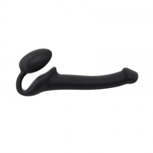 SEMI-REALISTIC BENDABLE STRAP-ON BLACK - S na Arena.pl