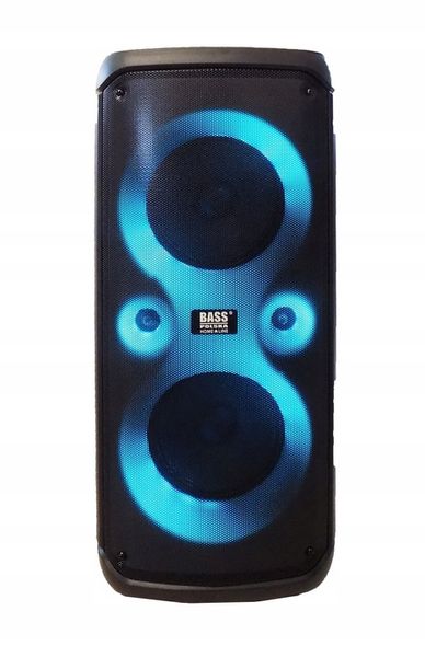 KOLUMNA GŁOŚNIKOWA PRZENOŚNA KARAOKE BLUETOOTH USB AKUM SUPER JAKOŚĆ MOCNA zdjęcie 10