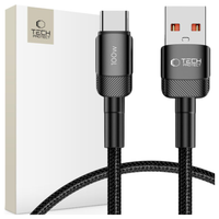 TECH-PROTECT ULTRABOOST EVO TYPE-C CABLE 100W/5A 50CM BLACK