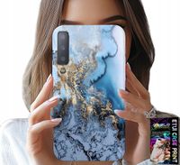 ETUI DO SAMSUNG A7 2018 - MARMUREK MARMURKI DAMSKIE WZORY +SZKŁO