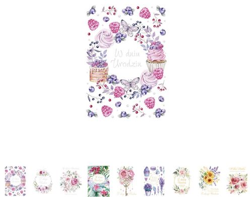 KARNET B6LUX URODZINY ZEST.707 A'10 na Arena.pl