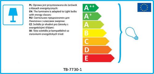 Abażurowa LAMPA stołowa ETIEN TB-7730-1 Italux stojąca LAMPKA biurkowa klasyczna w stylu angielskim chrom biała na Arena.pl